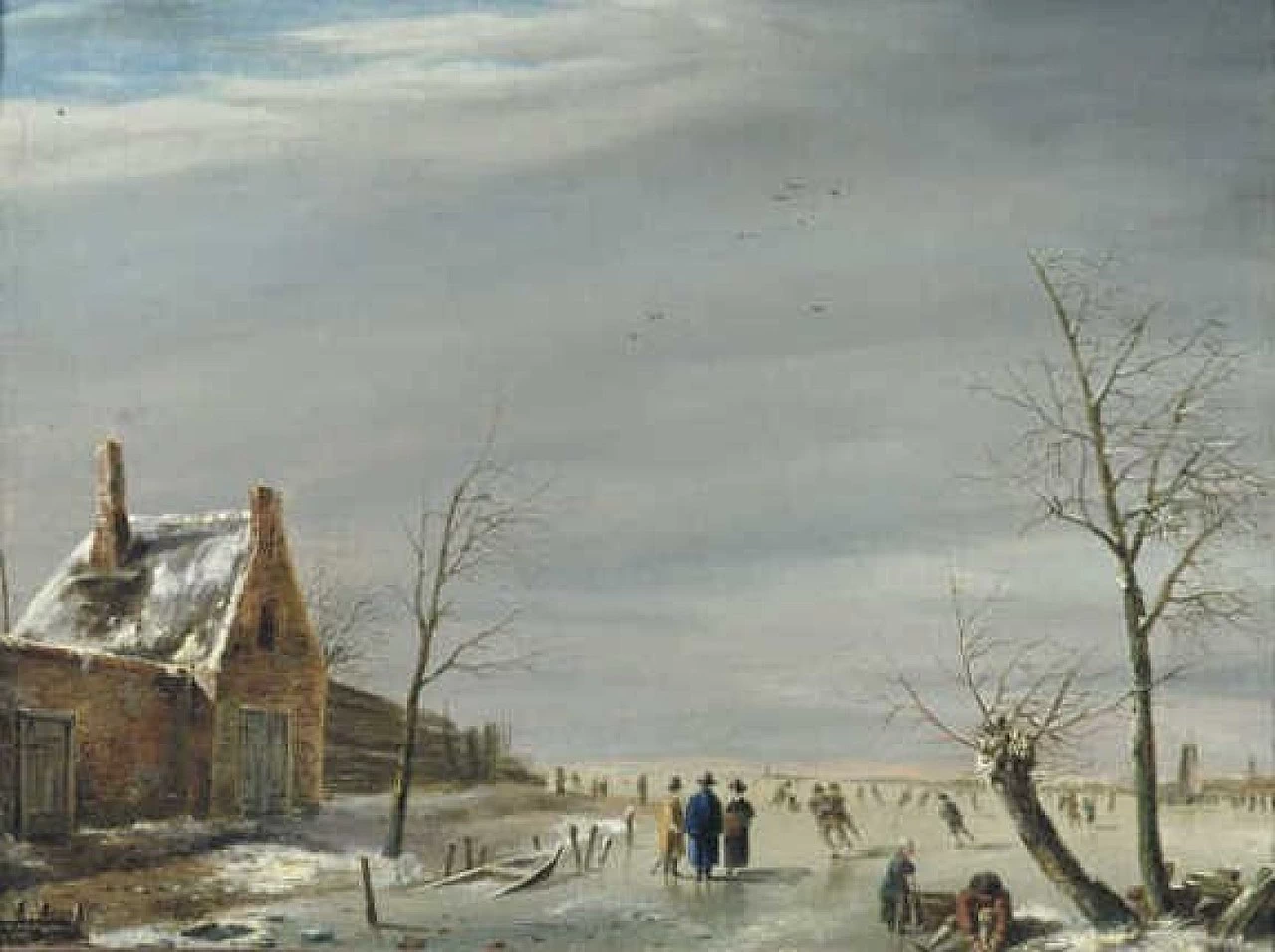 Lago ghiacciato - Museum Boijmans Van Beuningen